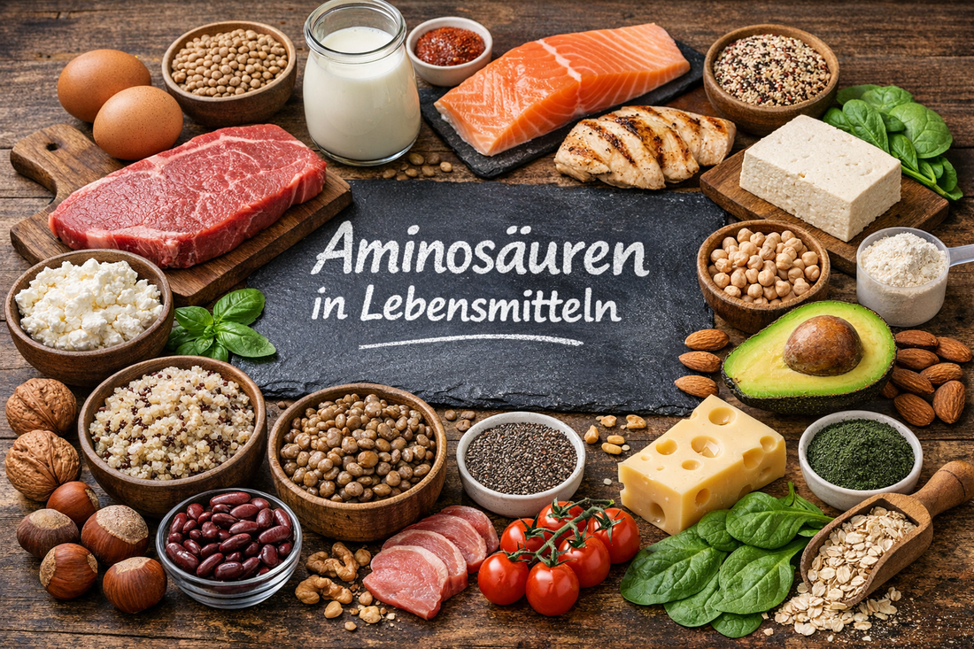 Aminosäuren in Lebensmitteln: Die besten Quellen, Bedarf und Anwendung - MANIAC Nutrition