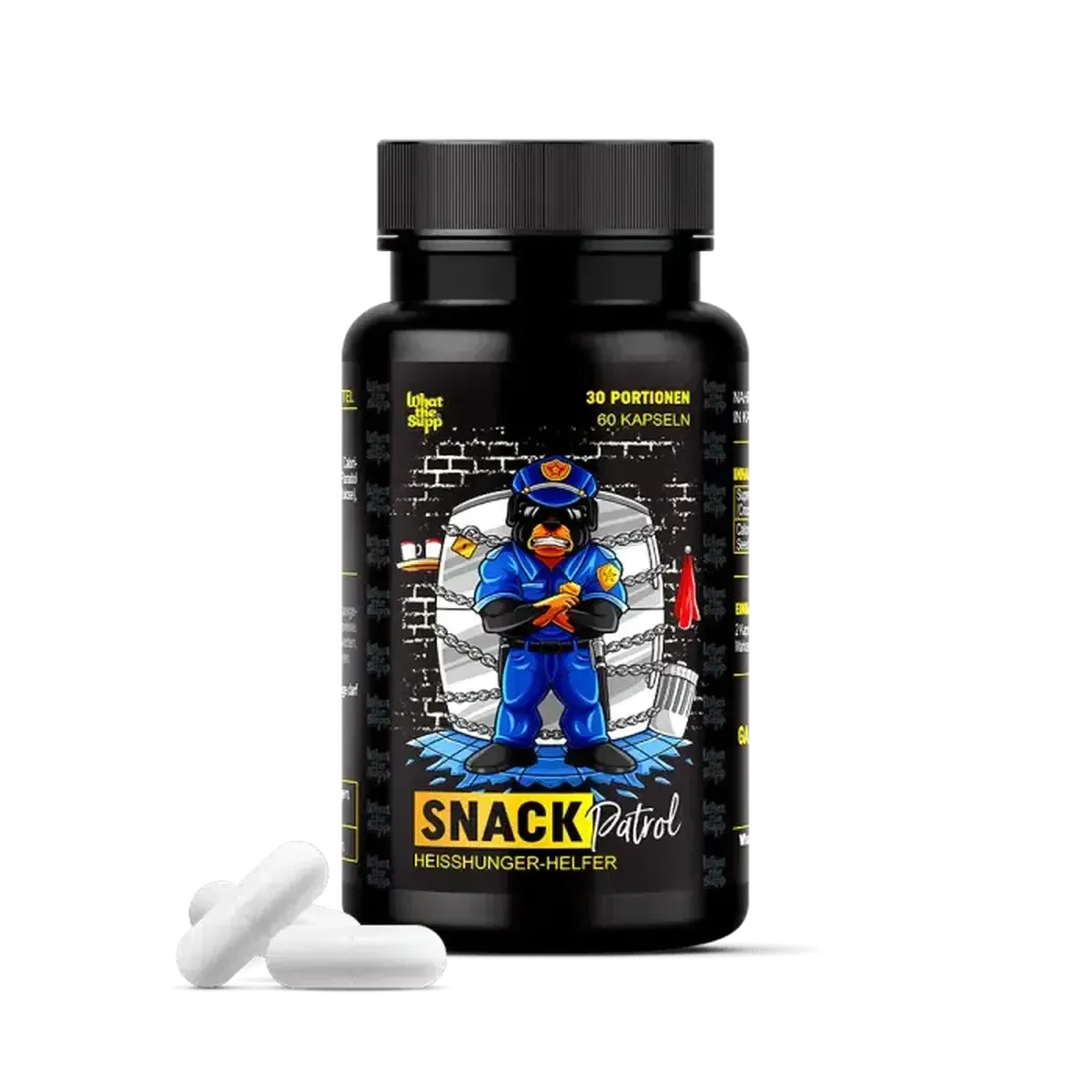 Snack Patrol Heißhunger Support 60 Kapseln-Fett Burner-Maniac-Sports.de