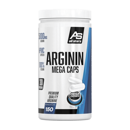 Arginin Mega Caps 150 Kapseln - MANIAC Nutrition