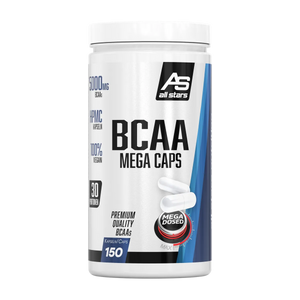 BCAA Mega Caps 150 Kapseln-BCAA-All Stars-Maniac-Sports