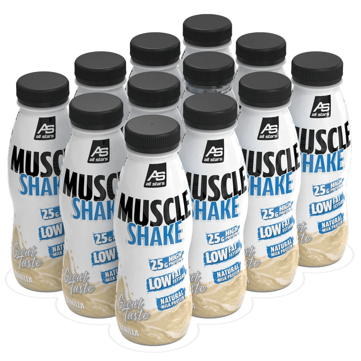 Muscle Shake 12x330ml - MANIAC Nutrition