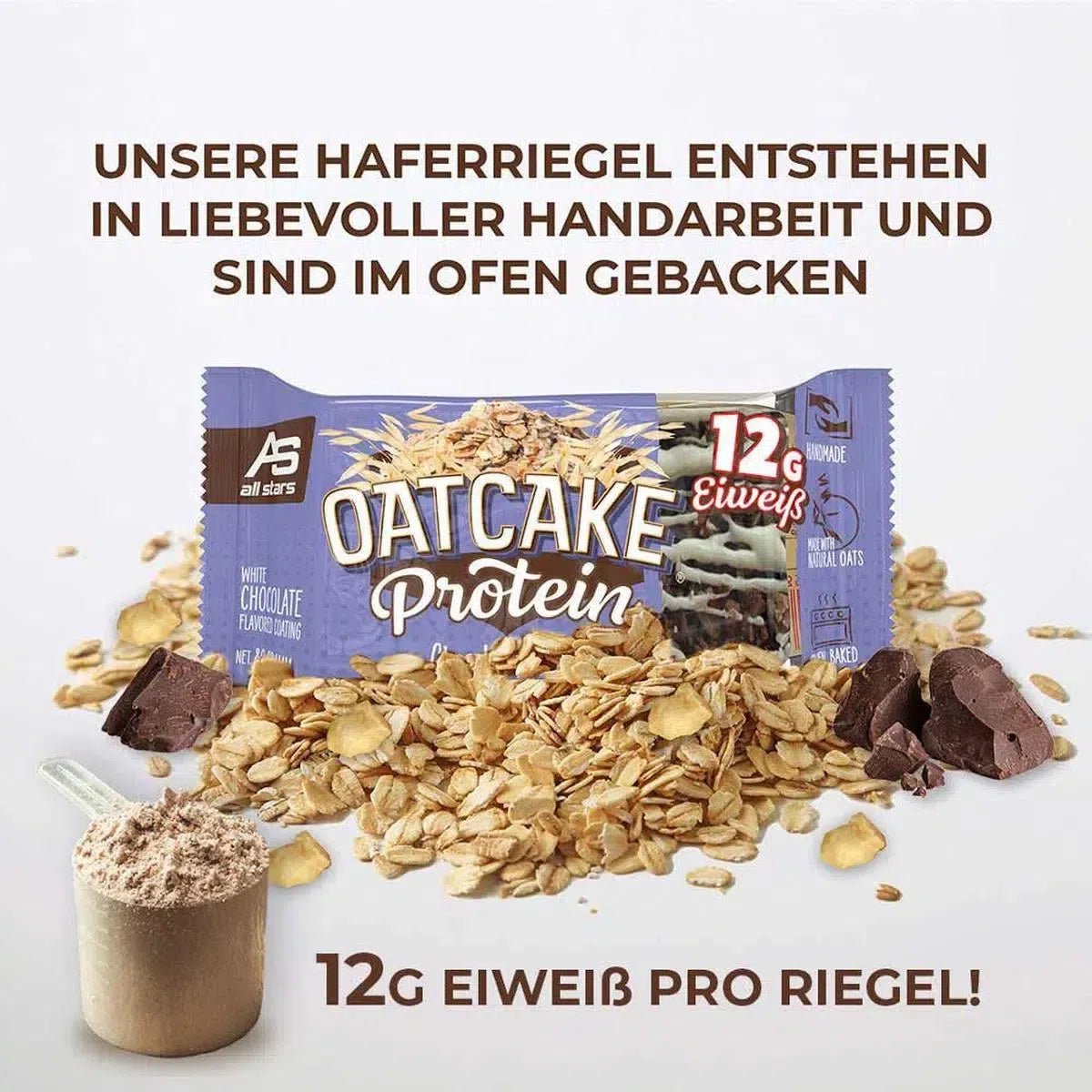OATCAKE 12x Protein Bar - MANIAC Nutrition