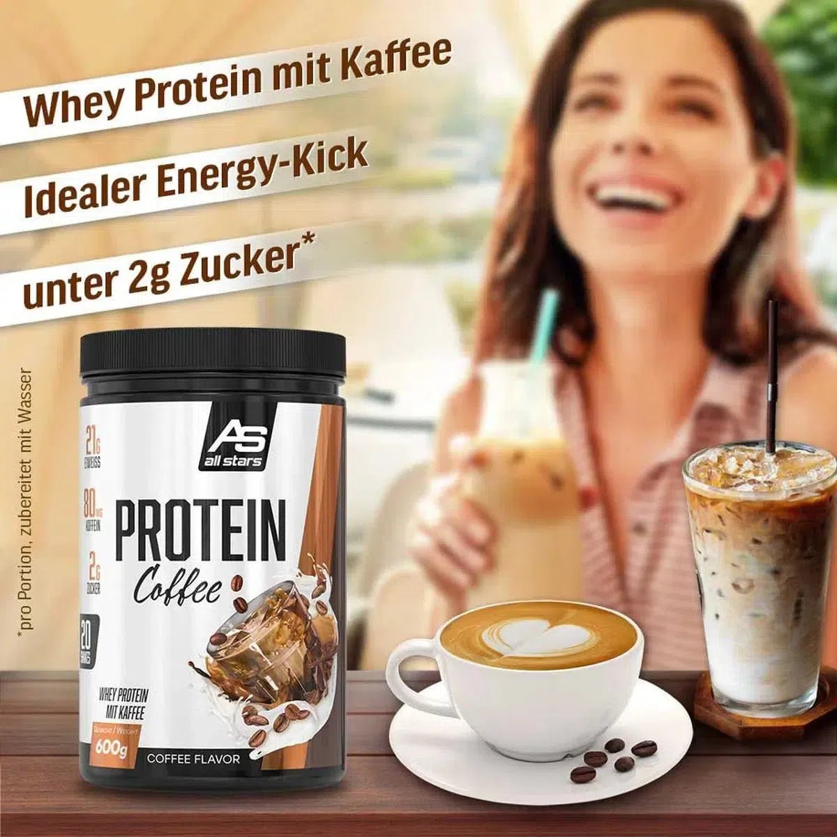 Protein Coffee 600g Dose - MANIAC Nutrition