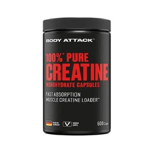 100% Pure Creatine 600 Kapseln - MANIAC Nutrition
