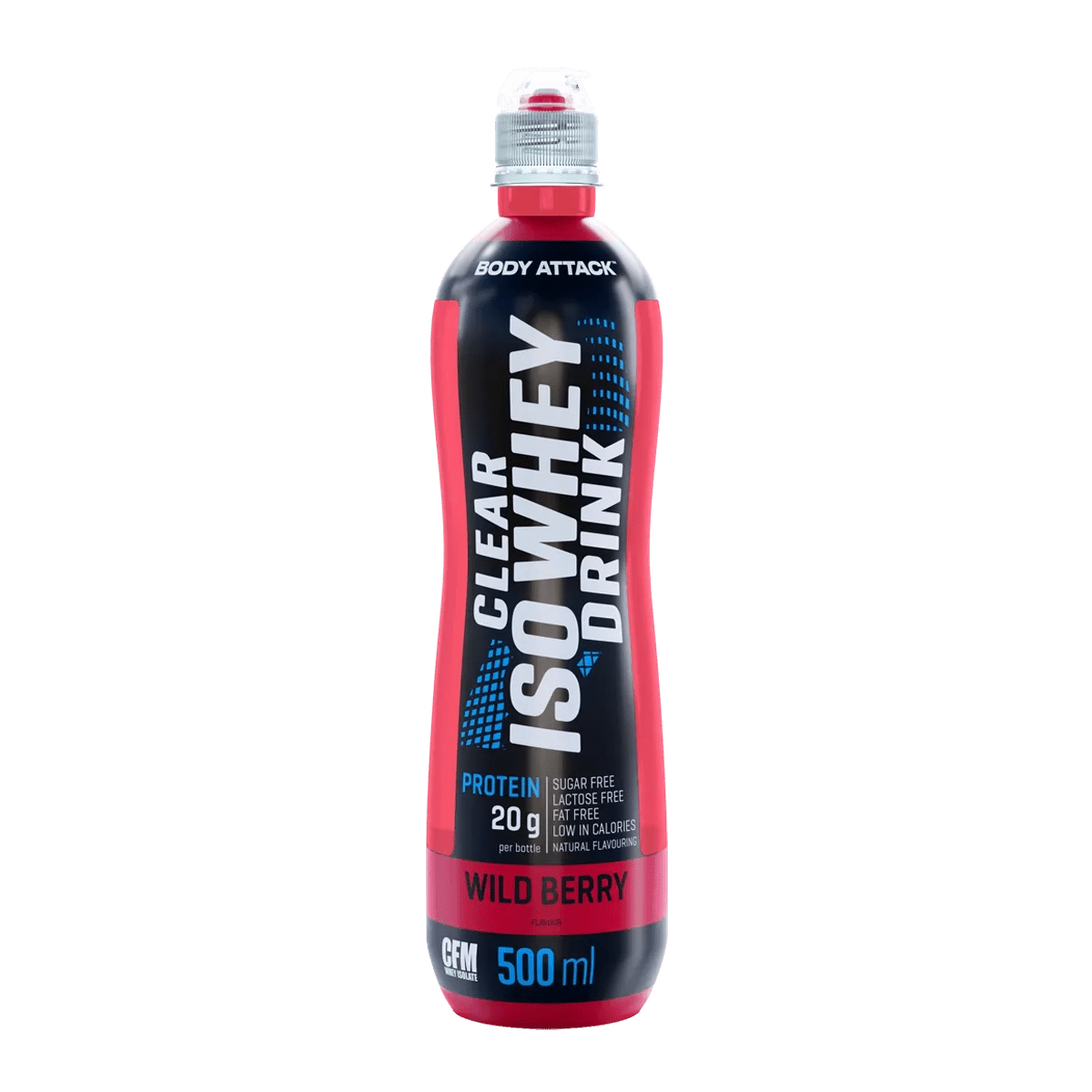 Clear Iso Whey Drink 12 x 500ml - MANIAC Nutrition