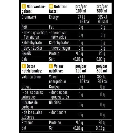 Clear Iso Whey Drink 12 x 500ml - MANIAC Nutrition