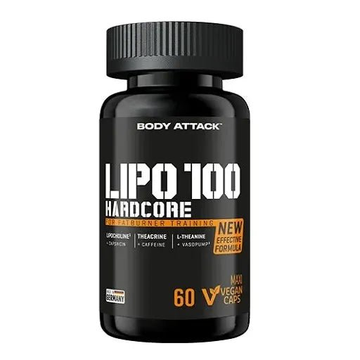LIPO 100 - HARDCORE - 60 Caps - MANIAC Nutrition