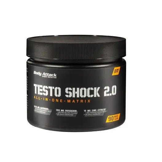 Testo Shock 2.0 - 90 Kapsel - MANIAC Nutrition