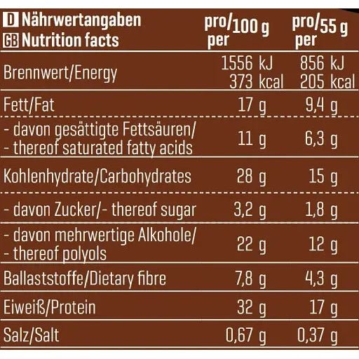 YAMBAM CRUNCH Protein Riegel (15x55g) - MANIAC Nutrition