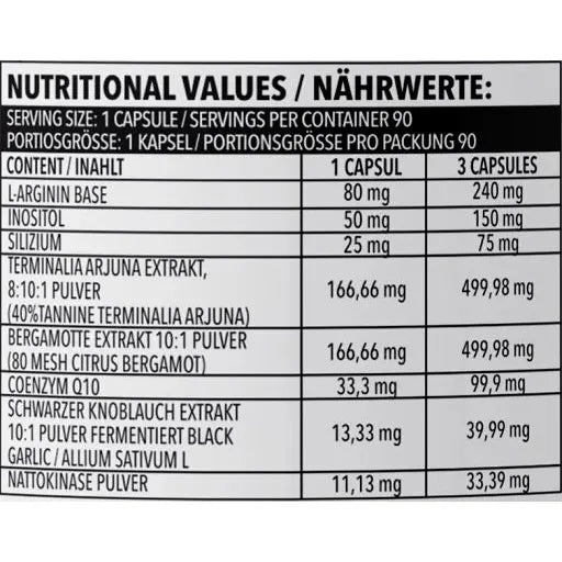 4your Heart 90 Kapseln - MANIAC Nutrition