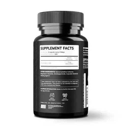 Zinc 120 caps - MANIAC Nutrition
