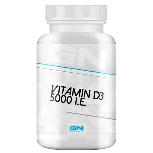 Vitamin D3 5000IE 60 Kapseln - MANIAC Nutrition