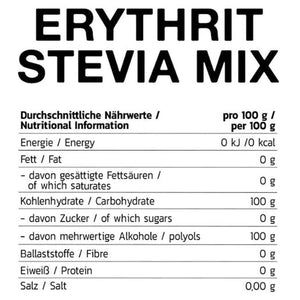Erythrit Stevia Mix 1000g-Low Carb Lebensmittel-INLEAD-Maniac-Sports