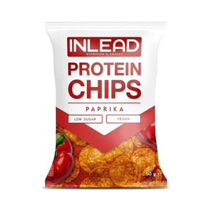 Protein Chips 6x50g-Low Carb Lebensmittel-INLEAD-Paprika-Maniac-Sports