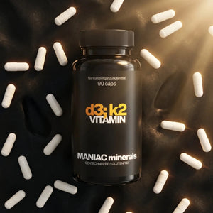 Vitamin D3+K2 90 Kapseln - MANIAC Nutrition