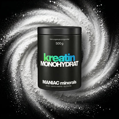 Kreatin Monohydrat 500g - MANIAC Nutrition