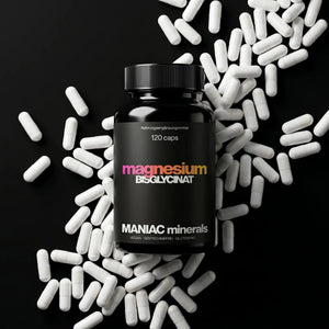 Magnesium Bisglycinat 120 Kapseln - MANIAC Nutrition