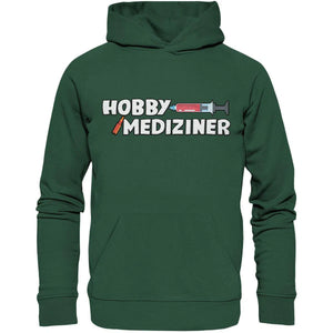 Hobby Mediziner Hoodie-Hoodies-Maniac-Sports-Bottle Green-XS-Maniac-Sports