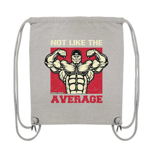 Not like the Average Gym-Bag-Taschen-maniac-sports-Heather Grey-ca. 38x42-Maniac-Sports