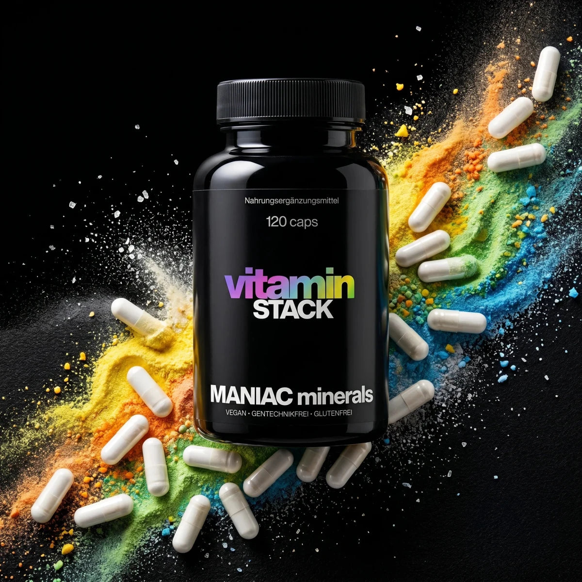 Vitamin Stack 120 Kapseln - MANIAC Nutrition