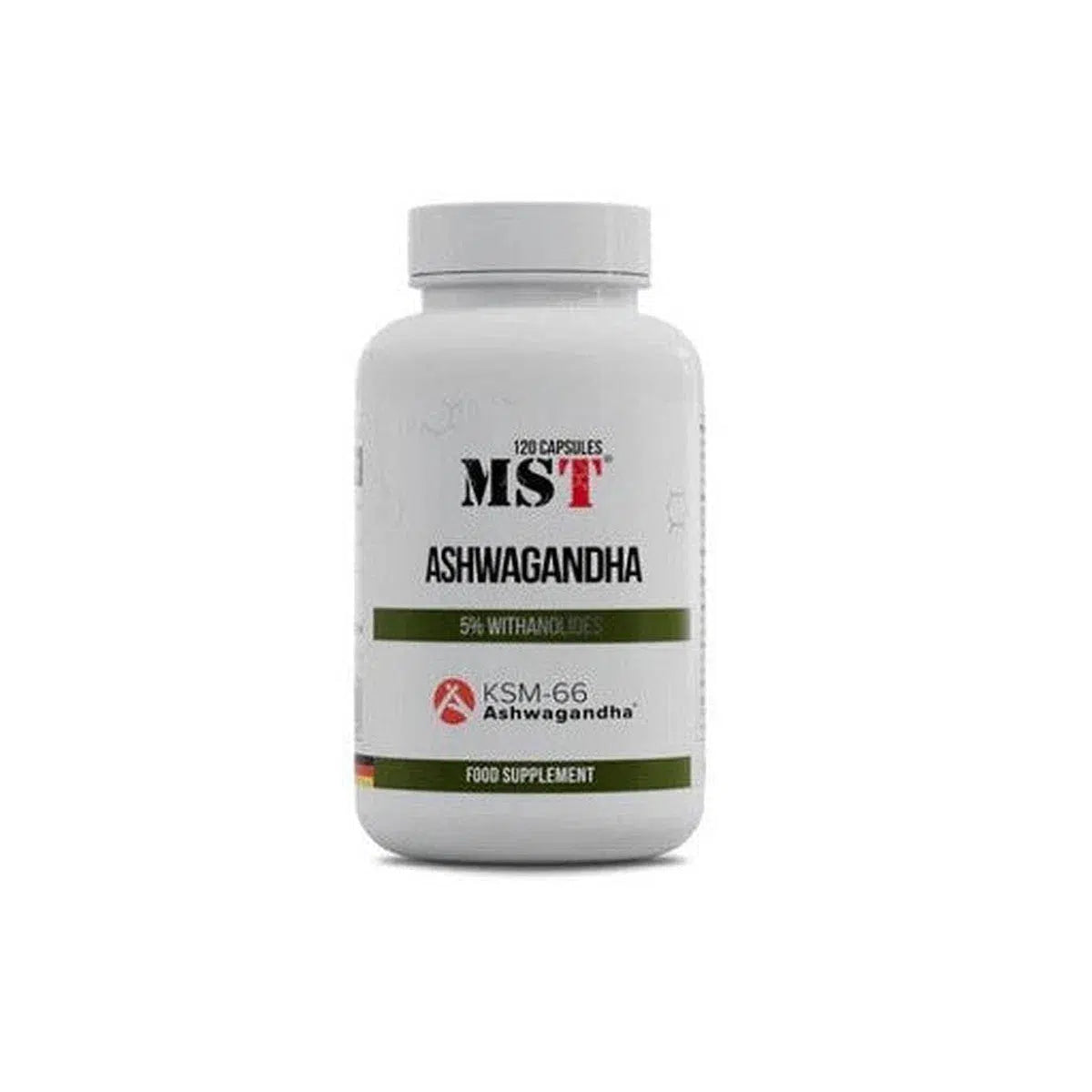 Ashwagandha KSM 66® 120 Caps-Ashwagandha-MST-Maniac-Sports