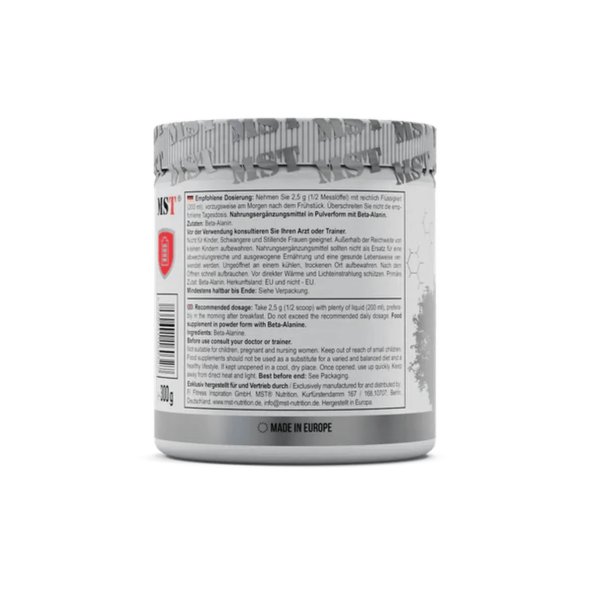 Beta Alanine 300g - MANIAC Nutrition