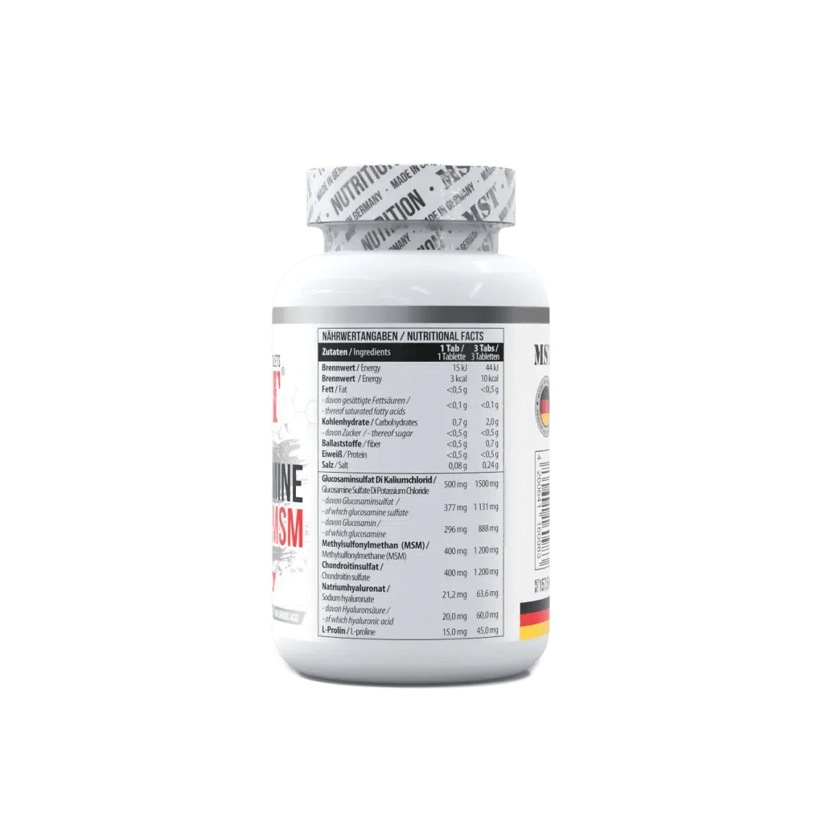 Chondroitin Glucosamine MSM + HA 90Tabl. - MANIAC Nutrition