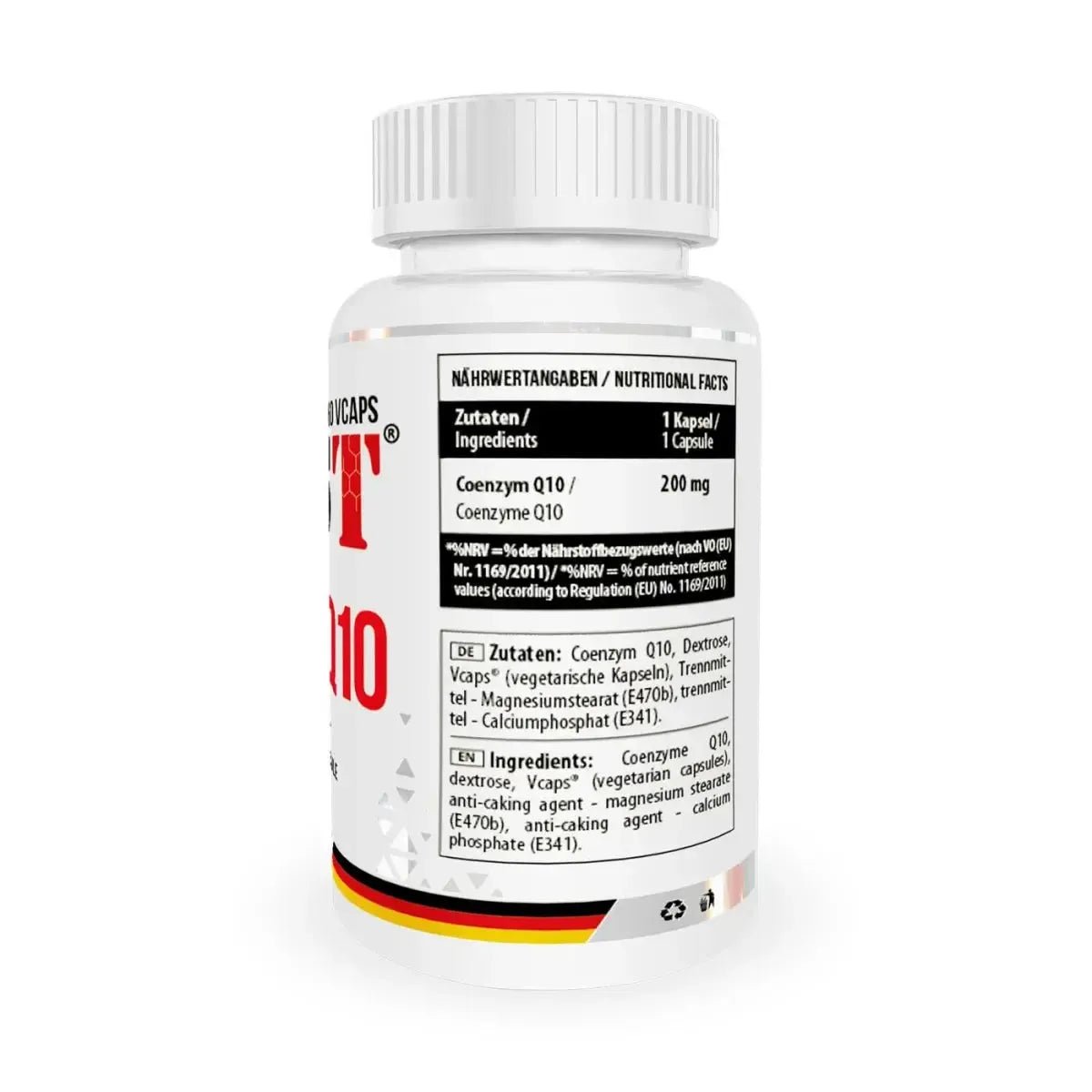 Coenzym Q10 200 mg 60 Kapseln - MANIAC Nutrition