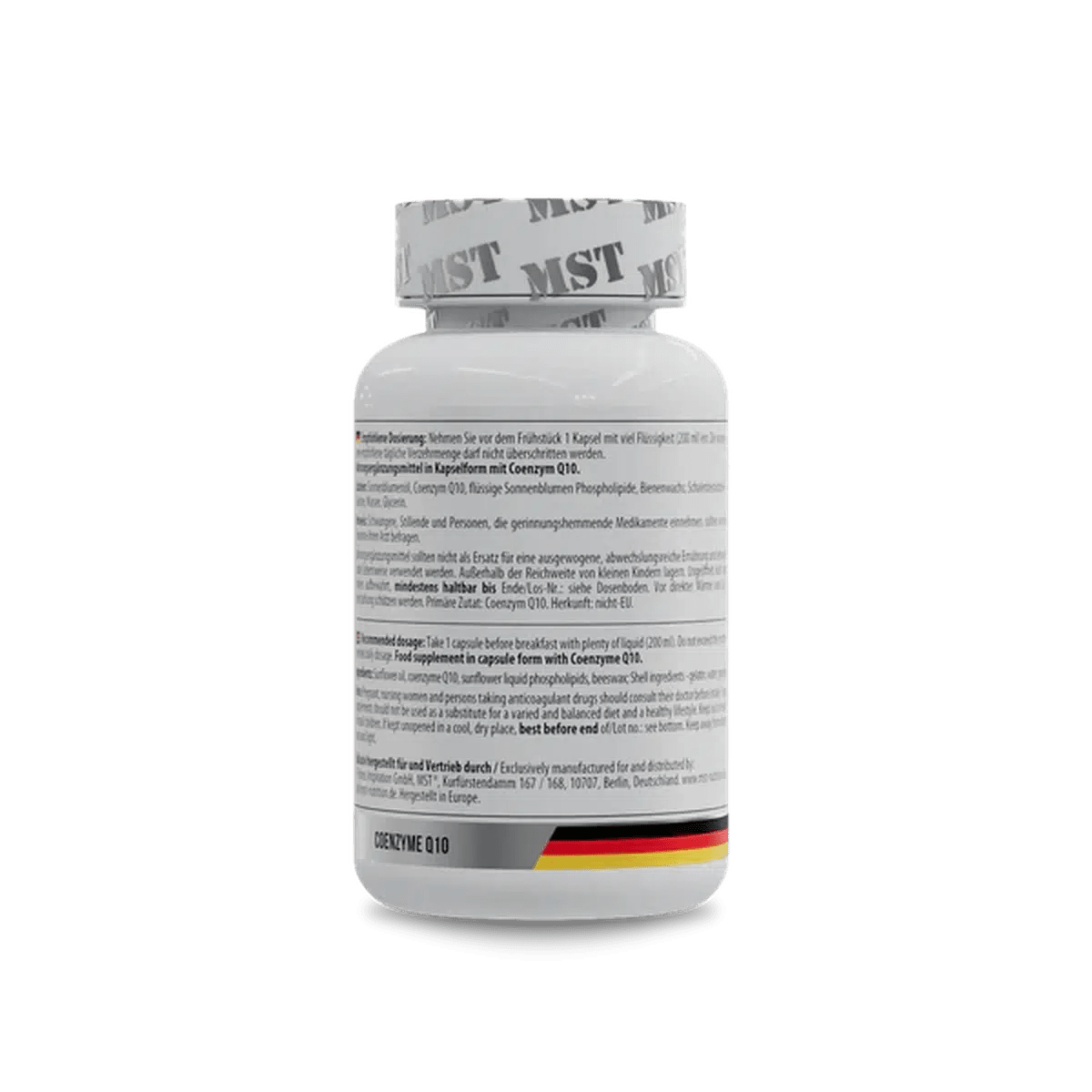 Coenzyme Q10 - 100mg 60 Kapseln - MANIAC Nutrition