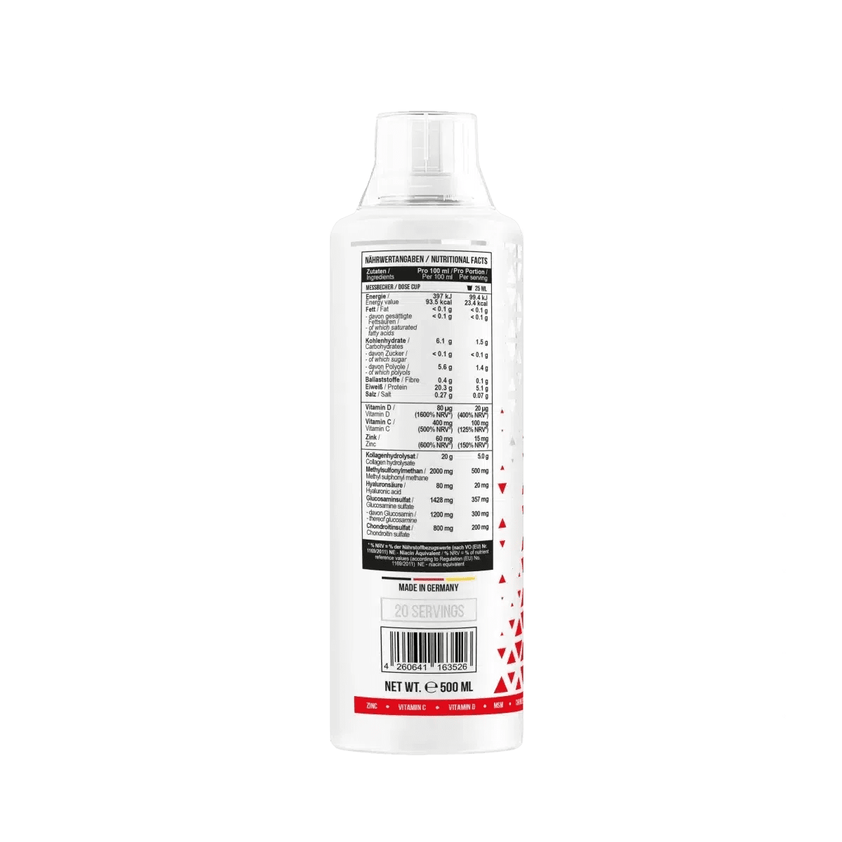 Collagen for Joints Fortigel 500 ml Pineapple - MANIAC Nutrition