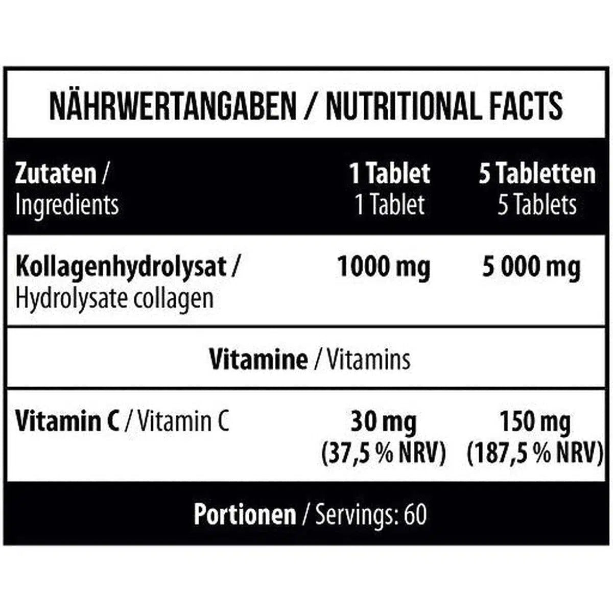 Collagen Hydrolysate 300 Tabl. - MANIAC Nutrition