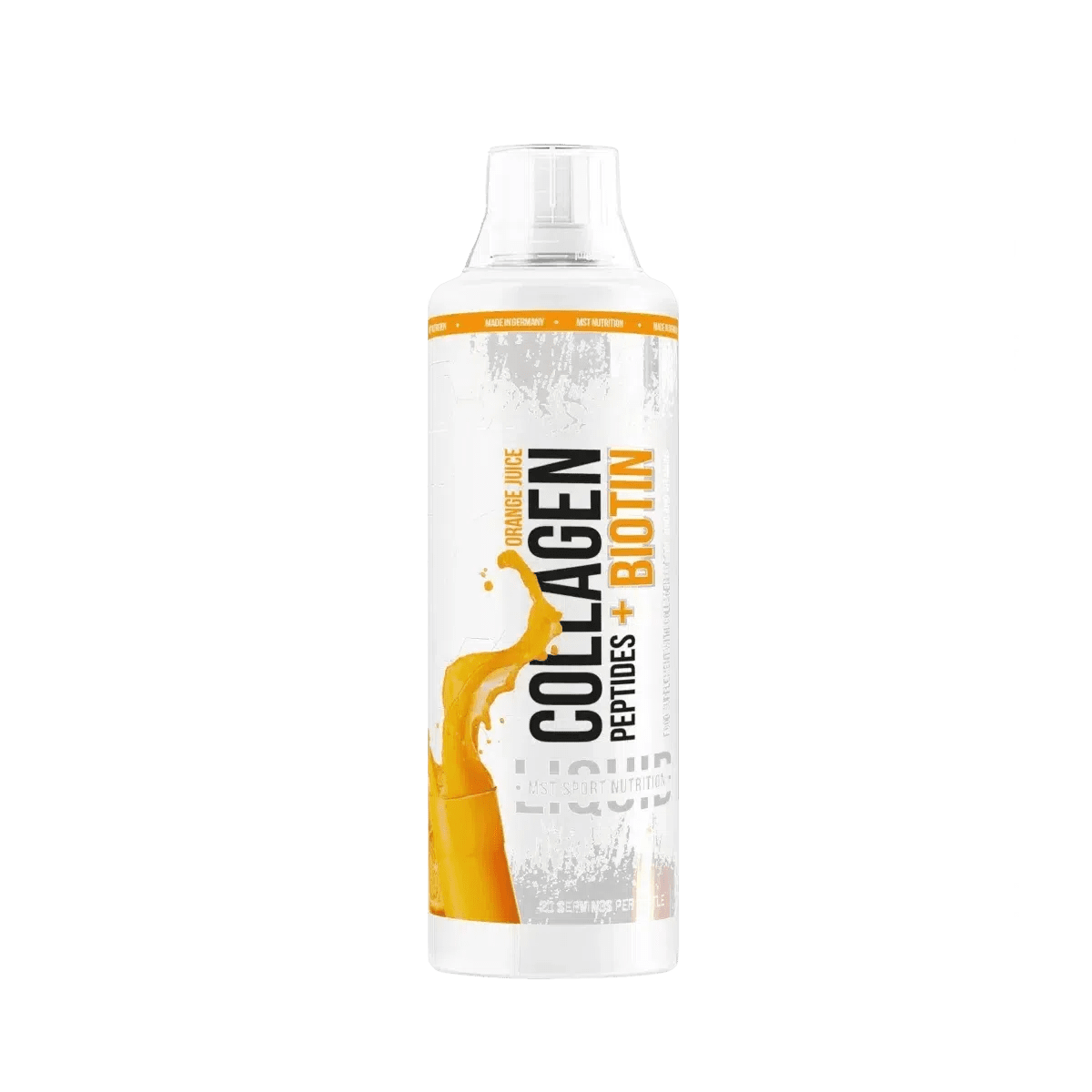 Collagen Peptides + Biotin 500 ml Orange Juice - MANIAC Nutrition