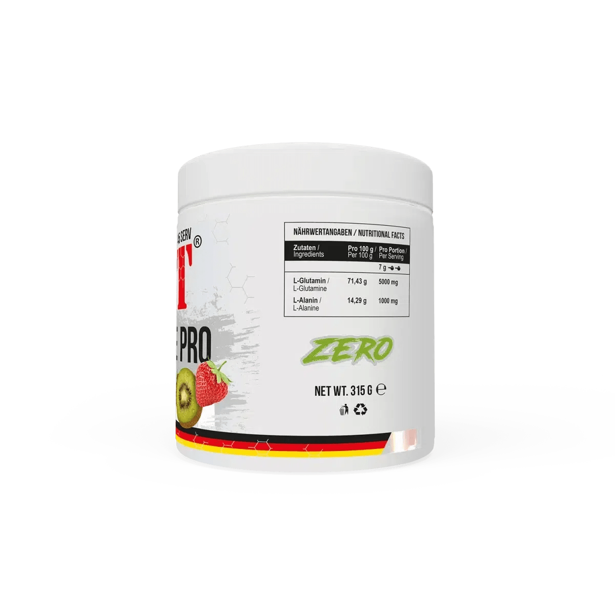 Glutamine PRO 315g - MANIAC Nutrition
