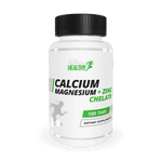 Healthy Calcium Magnezium + Zinc Chelate 100 Tabl. - MANIAC Nutrition