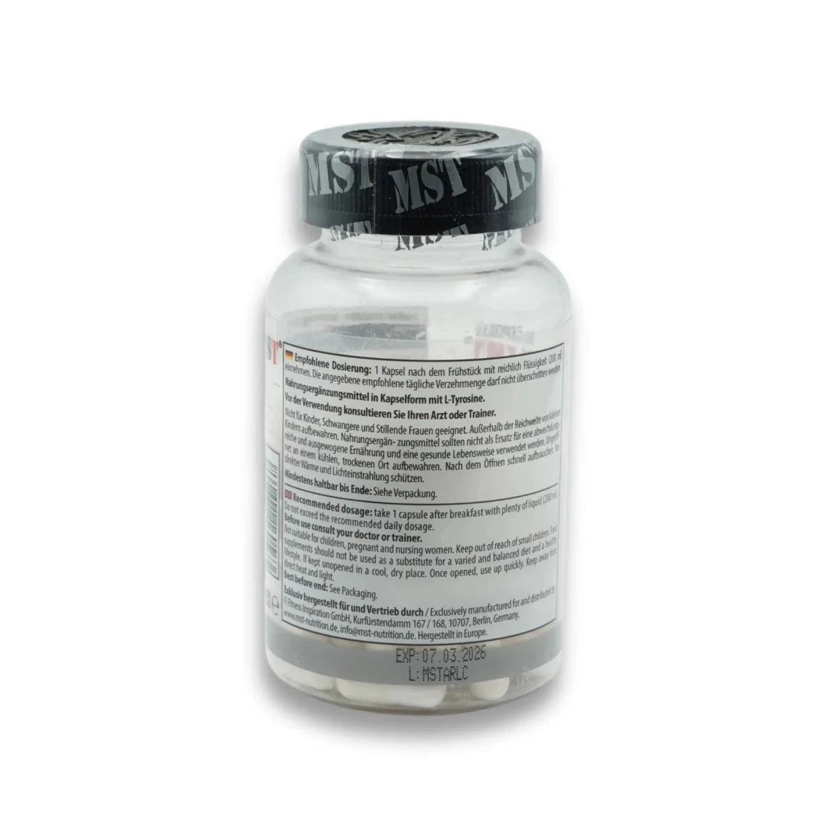 L - Tyrosine 1000 90 Tabl. - MANIAC Nutrition