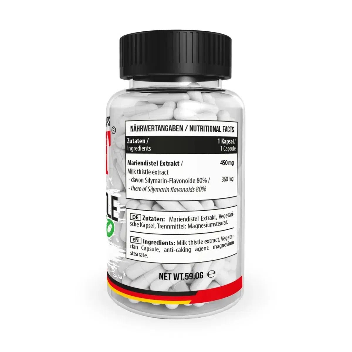 Milk Thistle 450mg 100 Tabl. - MANIAC Nutrition