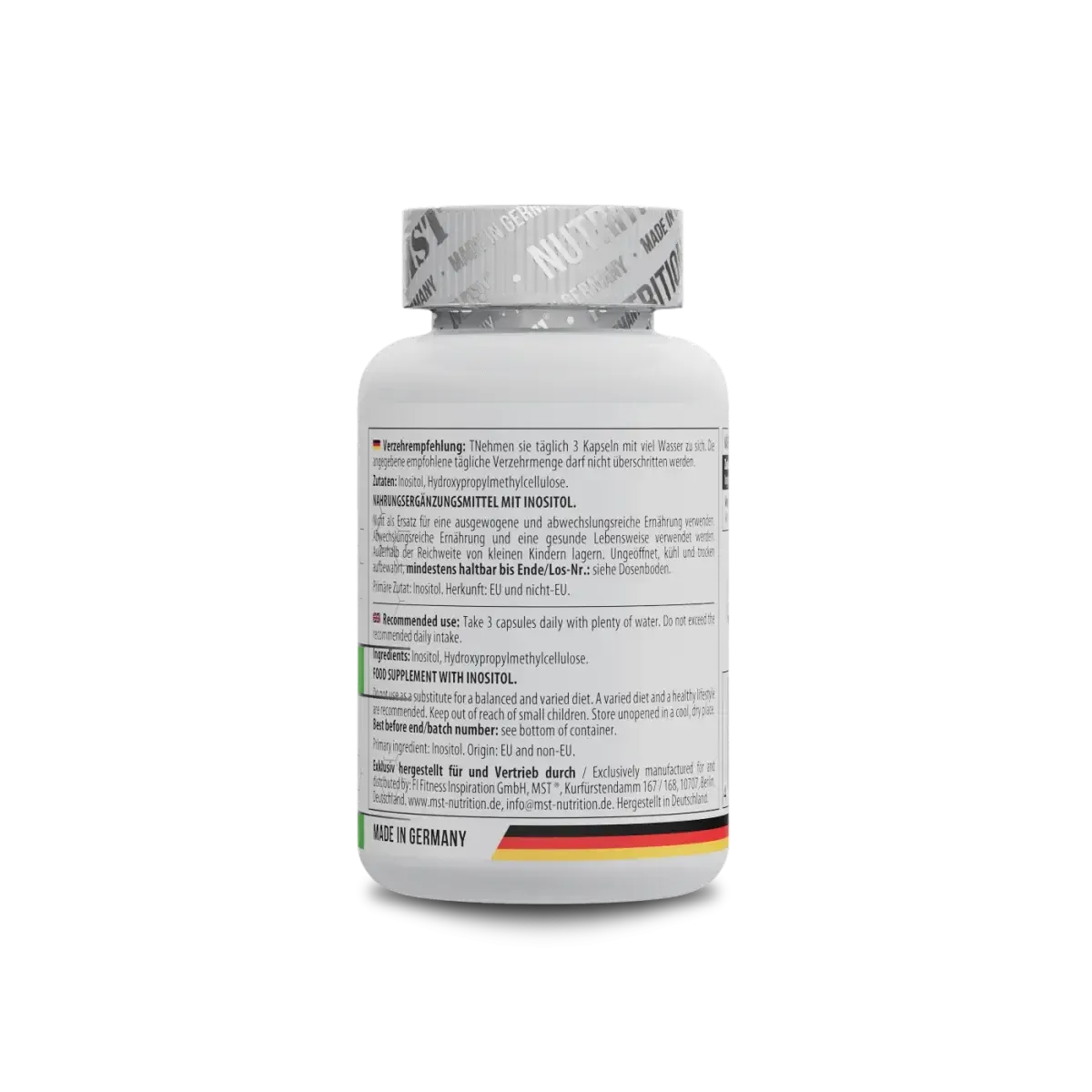 Myo-Inositol 90 Kapseln-Testo Booster-MST-Maniac-Sports