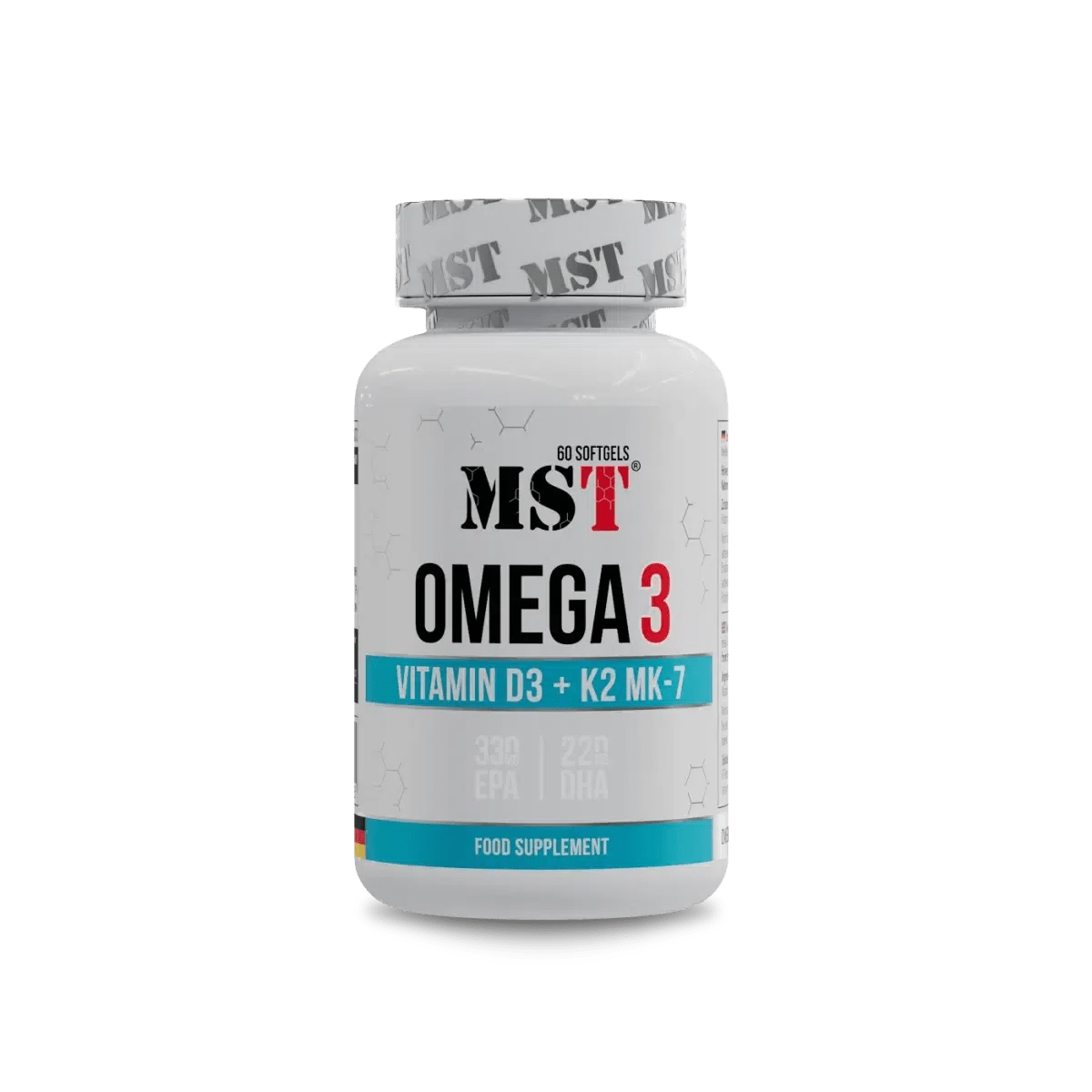 Omega 3 + D3 + K2 - 60 Kapseln - MANIAC Nutrition