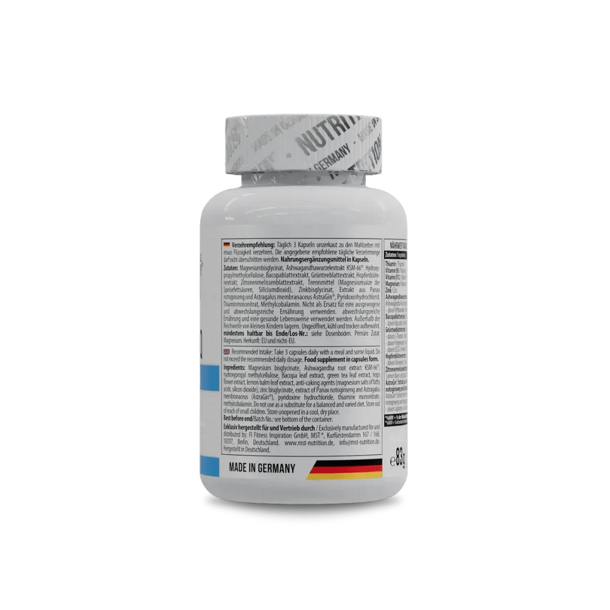 Relax IQ Stress 90 Kapseln - MANIAC Nutrition