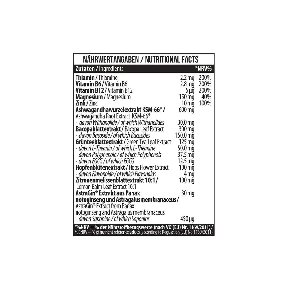 Relax IQ Stress 90 Kapseln - MANIAC Nutrition