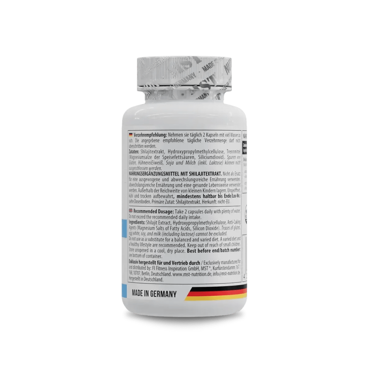 Shilajit 60 Kapseln - MANIAC Nutrition