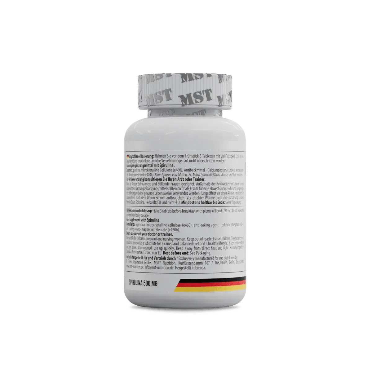 Spirulina 90 Tabletten - MANIAC Nutrition