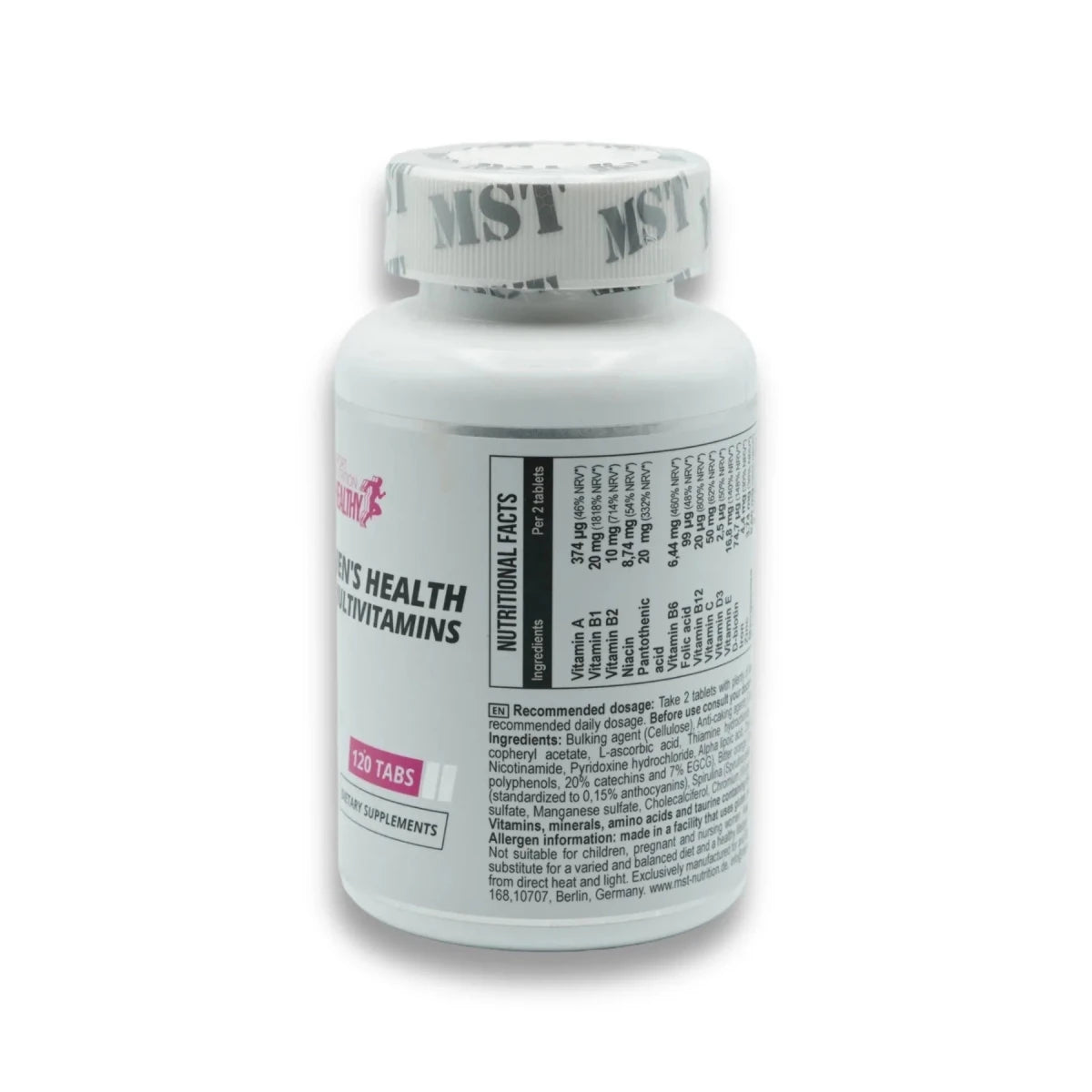 Women's Health Multivitamins 120 Tabl. - MANIAC Nutrition