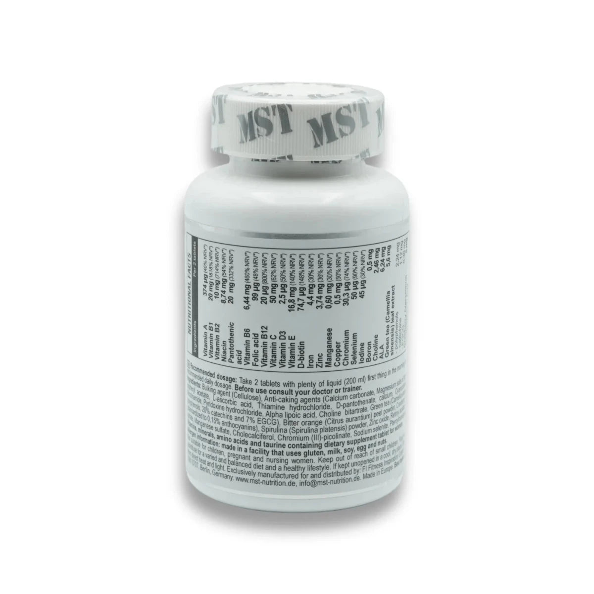 Women's Health Multivitamins 120 Tabl. - MANIAC Nutrition