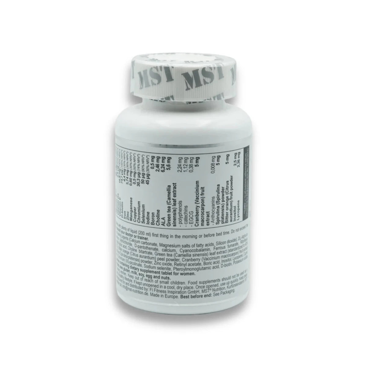 Women's Health Multivitamins 120 Tabl. - MANIAC Nutrition