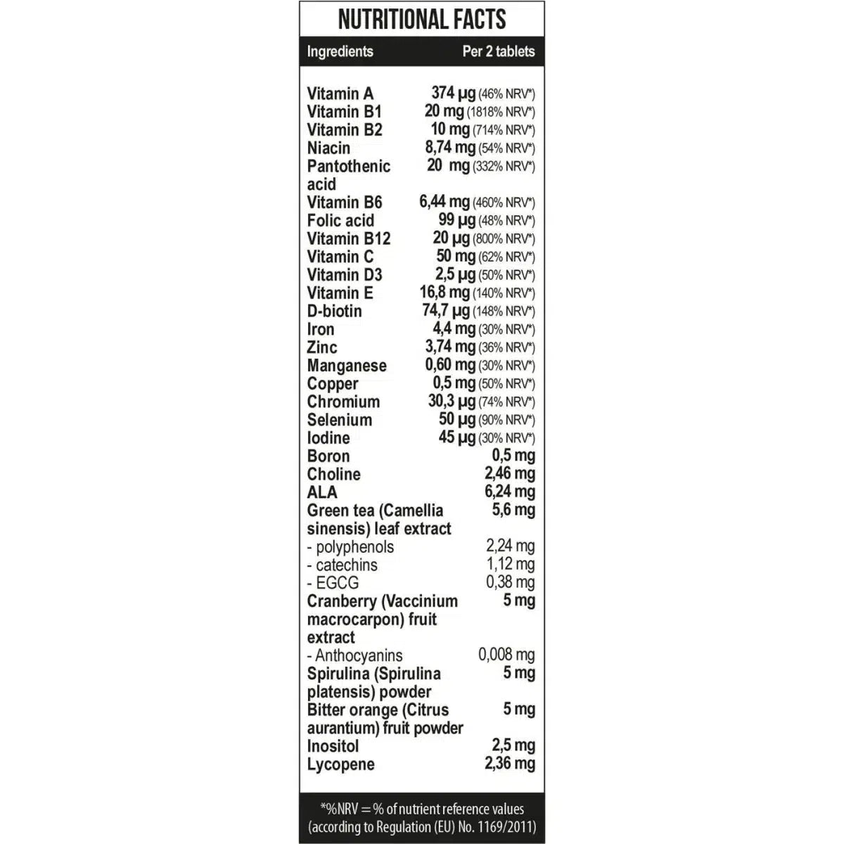 Women's Health Multivitamins 60 Tabl. - MANIAC Nutrition