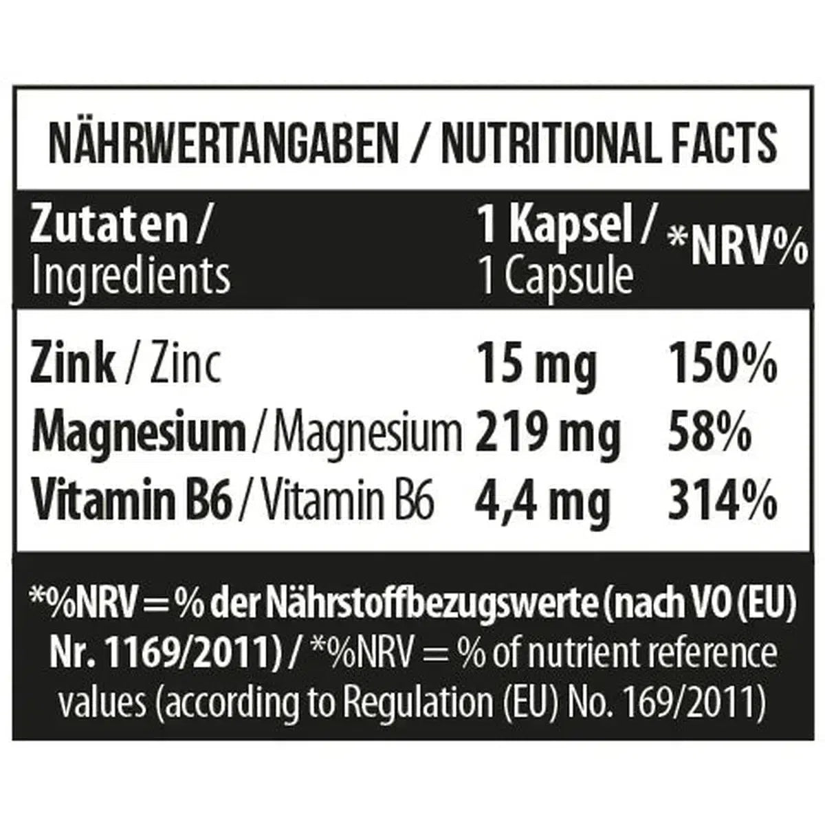 Zinc B6 Magnesium 120 Tabl. - MANIAC Nutrition