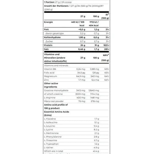Anabolic Iso+ Hydro 2000g - MANIAC Nutrition