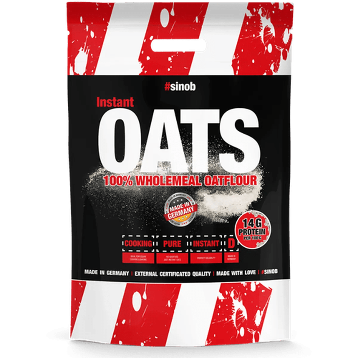 Instant Oats 4000g - MANIAC Nutrition